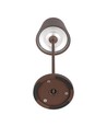 V-Tac oplaadbare tafellamp, draadloos - Corten, IP54 buiten tafellamp, touch dimbaar, model mini