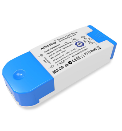 7W / 300mA dimbare LED driver - 12-24V, Triac fase-afsnijding, flicker free