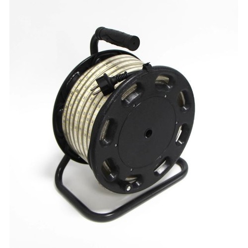 50m werklicht LED-strip op haspel PRO - 230V, IP67, 180 LED/m, 10W/m, 1200 lm/m