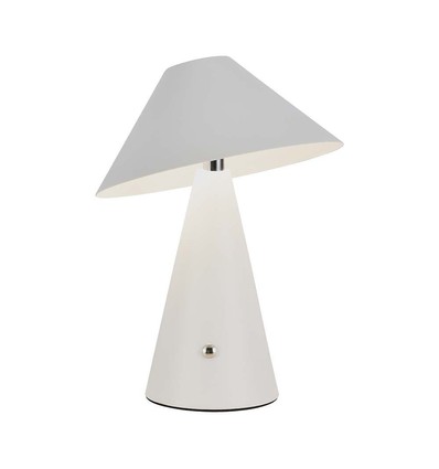 V-Tac oplaadbare 3-in-1 tafellamp - Wit, IP20, touch dimbaar