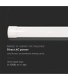 150cm 50W compleet LED armatuur - 3 jaar garantie, 120 lm/w