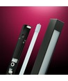 125cm Armatuur - Voor 1x 120cm LED buis, zwart