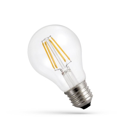 E27 7W LED-lamp - A60, filament, extra warm wit, 1800K