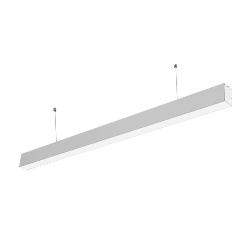 40W LED-lichtlijn - 120cm, 100lm/W, Wit, plafondlamp voor kantoor, incl. draadophanging