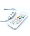 RGBIC-controller met afstandsbediening - Bluetooth, RF draadloos, slanke afstandsbediening, 4-pins