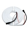 10m RGB+WW Neon Flex LED strip - 24V, 16W/m, IP65, 3000K warm wit