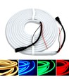 10m RGB+WW Neon Flex LED strip - 24V, 16W/m, IP65, 3000K warm wit