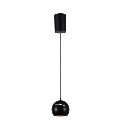 V-Tac LED lamp - Mooie plafondlamp, Ø12, zwart, incl. ophanging