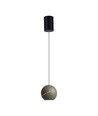 8W LED-lamp - Mooie plafondlamp, Ø12cm, Champagne, incl. ophangsysteem