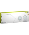 LED loeplamp met klem 8W - Wit