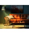 E27 1W LED kogellamp - G45, Kooldraad, extra warm wit, 1800K