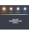 E27 4W LED kogellamp - G45, filament, extra warm wit, 1800K