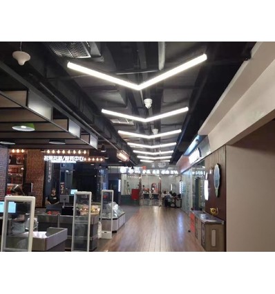 40W LEDlife Append LED lichtrail - 120cm, 110 lm/W, Wit, plafondlamp, incl. draadophanging