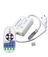 RF draadloze timer + dimmer met afstandsbediening - Inclusief eindkap, voor 230V (COB), geheugenfunctie, max. 50 m