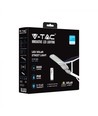 V-Tac 50W LED Zonne-energie Straatlamp - Wit, incl. zonnepaneel, afstandsbediening, IP65
