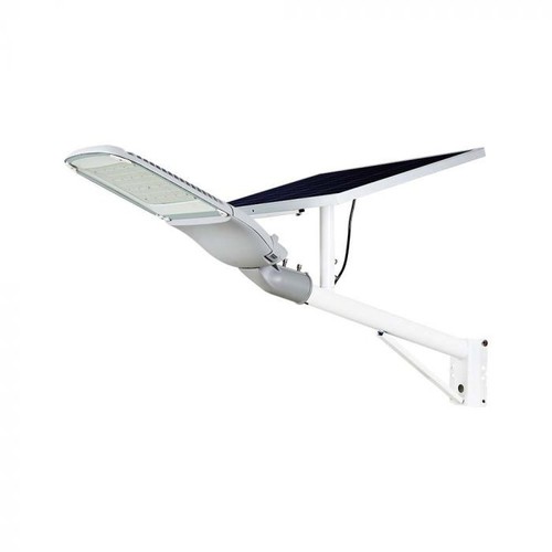 V-Tac 50W LED Zonne-energie Straatlamp - Wit, incl. zonnepaneel, afstandsbediening, IP65