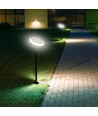 2 stuks LED zonne-energie tuinlamp - 3W, verstelbaar, Ø14,8 cm, IP65