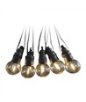 V-Tac Zonnecel lichtsnoer met 10 stuks 0,5W lampen - 12 meter, afstandsbediening, IP44, inclusief lichtbron