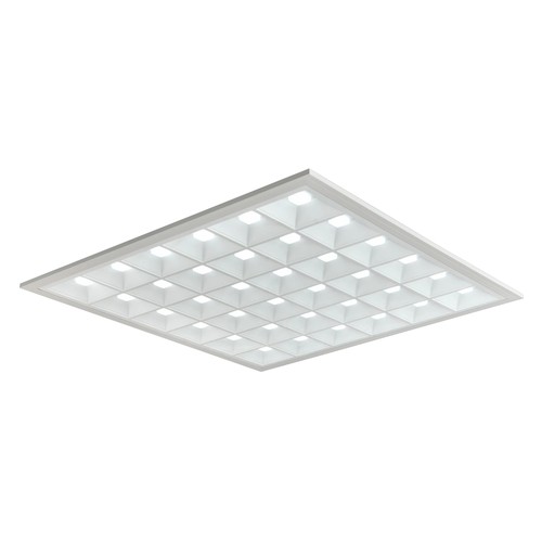 60x60 LED paneel Raster, 36W - Hoogte:35mm, 110lm/w, UGR16, RA90, Philips driver, flikkervrij, witte rand