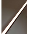 120cm Verlichting voor akoestische panelen, zwart - CCT LED strip, complete set met aluminium profiel