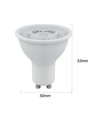 LEDlife LUX6 LED spot - 6W, RA 97, dimbaar, 230V, GU10