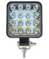 48W LED, 12V / 24V - Koud wit, werklamp, auto, vrachtwagen, tractor, aanhanger, hulpverleningsvoertuigen
