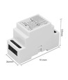 GledoptoPro 5i1 controller voor DIN-rail - Hue compatibel, RGB+CCT