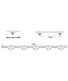 Trap LED COB strip set 11W per trede - 24V DC, IP20, Tot 16 treden, met sensor + effecten