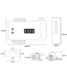 Trap LED COB strip set 11W per trede - 24V DC, IP20, Tot 16 treden, met sensor + effecten