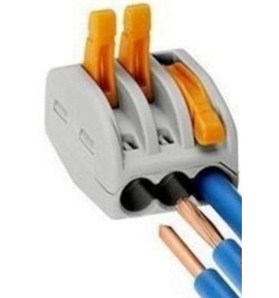 Schroefloze lasklem - Voor 3 draden