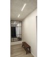 120 cm LED Troldtekt-rail - 35W, Akustilight, verzonken, 24V