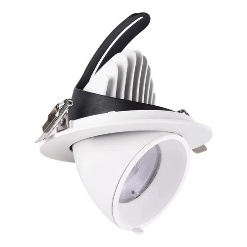 30W Ø16,5cm Downlight - Zaagmaat: Ø15 cm, Afmetingen: Ø16,5 cm, 4100lm, Verstelbare hoek