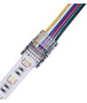LED-strip connector voor losse draden - 12mm, RGB+CCT, IP20, 5V-24V