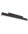Spectrum SHIFT LED-rails 8W - Zwart, RA90, 30 cm