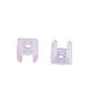 20 stuks smalle montagclips - voor 230V Neon COB LED strip