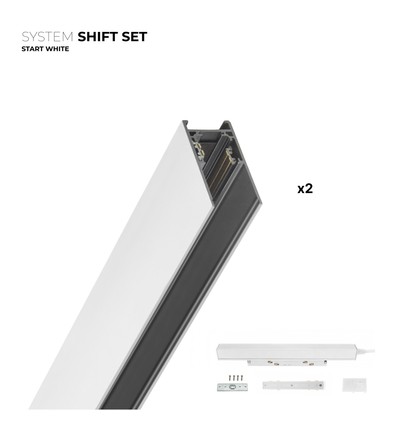 Outlet: SHIFT Startset - 2 meter compleet, Wit