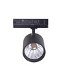 LEDlife zwarte railsspot 30W - CASAMBI dimbaar, RA90, 170lm/w, 3-fase
