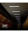 120cm 36W waterdicht compleet LED-armatuur, doorvoerbedraad - IP65