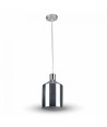 V-Tac chromen hanglamp - Ø17 cm, E27
