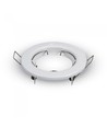 MR16 of GU10 Downlight-set - Zonder lichtbron, glanzend wit, Zaagmaat: Ø6,5 cm, Afmetingen: Ø8 cm