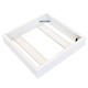Frame voor 60x60 LED-paneel - Geleverd als compleet, witte rand