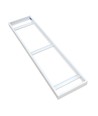 Frame voor 120x30 LED-paneel - Geleverd als geheel, witte rand