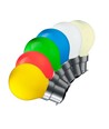 B22 1,8W CARNI LED-lamp - Rood