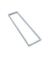 Frame voor 120x30 LED-paneel - Snelle schroefloze montage, witte rand