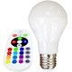 E27 6W LED-lamp - Met RF-afstandsbediening, RGB