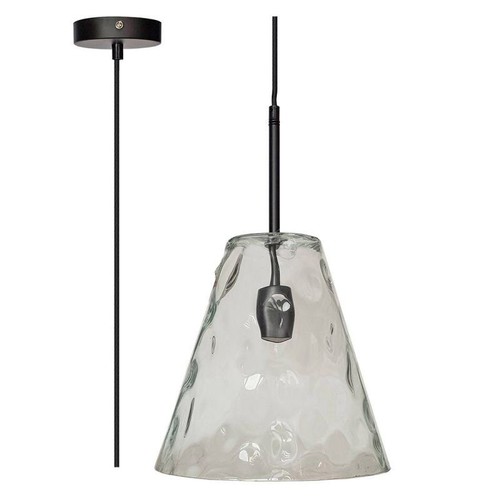 V-Tac moderne hanglamp - Kegelvormig glas, Ø27 cm, E27