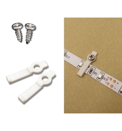 20 stuks montageclips voor IP20 LED-strips