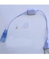 Stekker voor D16 Neon Flex LED - Incl. eindkap, IP67, 230V