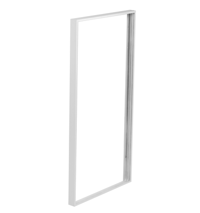 Frame voor 60x30 LED-paneel - Snelle schroefloze montage, witte rand