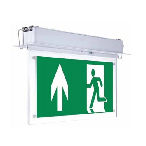 V-Tac plafond-/inbouw LED nooduitgangsbord - 2W, Samsung LED-chip